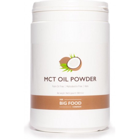 BIG FOOD MCT OIL POEDER - 500GRAM -