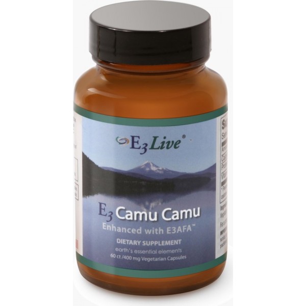 E3Live / E3Camu Camu met E3AFA® Biologisch - 60 vcaps (400mg)