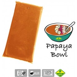 Papaya - Bevroren fruit puree (pulp) - Acai fine fruits club - puree 4 Kg (40 x 100 g)