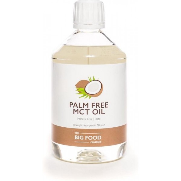 Big Food MCT Olie - 500ml - Palm vrij