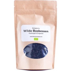 Biologische wilde bosbessen 100 gram - gedroogd & ongezoet