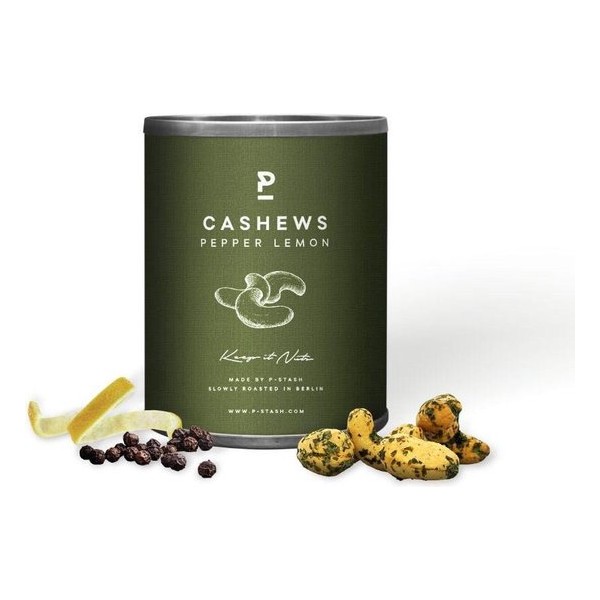 P-STASH CASHEWNOTEN PEPER & CITROEN