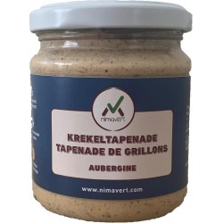 Krekeltapenade, tapenade van aubergines en krekel