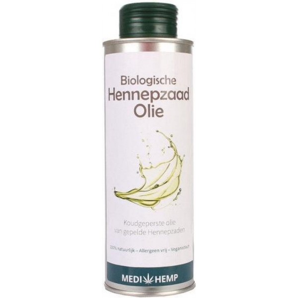 MediHemp Biologische Hennepzaad Olie 250 ml