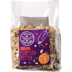 Geroosterde pompoenpitten Your Organic Nature - Zakje 200 gram - Biologisch